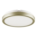Brilagi - LED taklampa för badrum PERA LED/18W/230V diameter 22 cm IP65 guld
