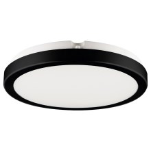 Brilagi - LED taklampa för badrum PERA LED/24W/230V diameter 28 cm IP65 svart