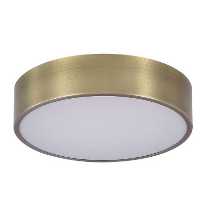 Brilagi - LED taklampa för badrum POOL LED/24W/230V 3000/4000/5500K Ø 30 cm IP54 mässing