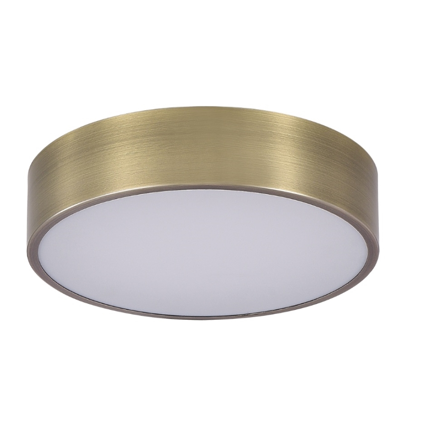 Brilagi - LED taklampa för badrum POOL LED/24W/230V 3000/4000/5500K Ø 30 cm IP54 mässing