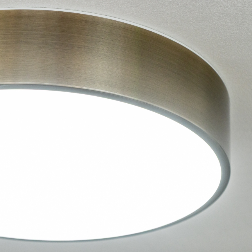BRILAGI - LED taklampa för badrum POOL LED/24W/230V 3000/4000/5500K Ø 30 cm IP54 mässing