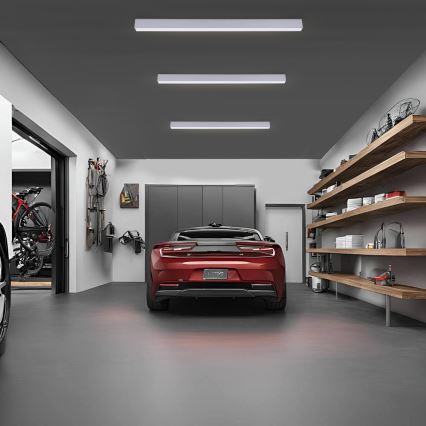 Brilagi - SLEEKLINE LED takarmatur för badrum LED/40W/230V 3000/4500/6000K silverfärgad IP44