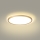 Brilagi - LED-taklampa för badrum ULTRA SLIM LED/18W/230V Ø 30 cm guldig IP54