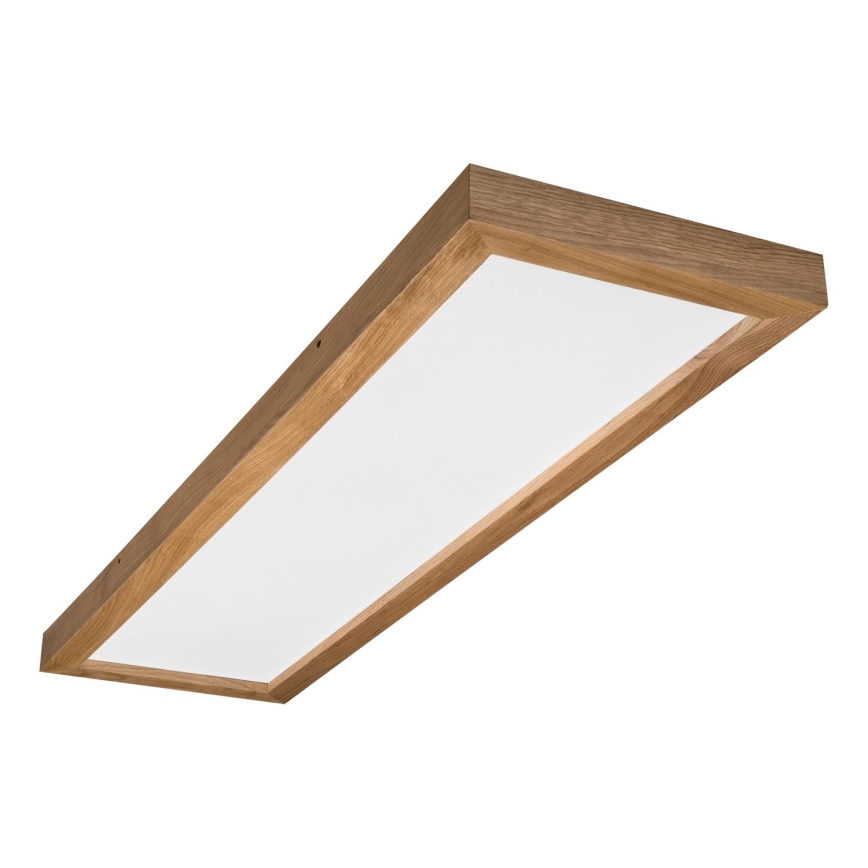 Brilagi - LED taklampa för badrum WOODY FRAME LED/40W/230V 120x30 cm IP44 ek
