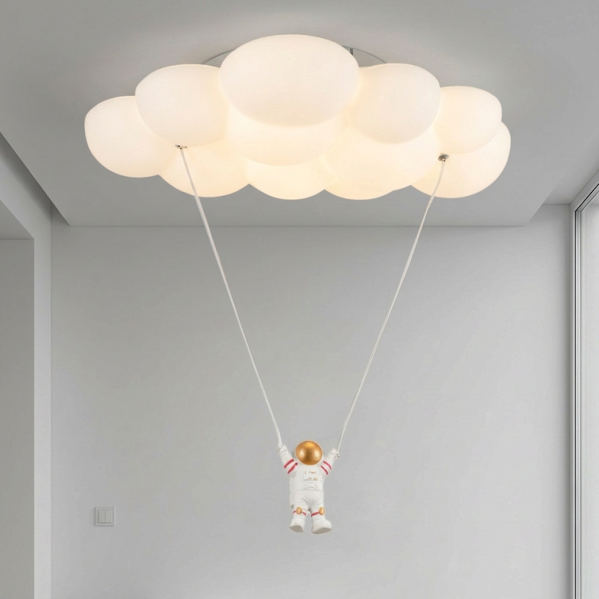 Brilagi - LED taklampa för barn ASTRO LED/77W/230V vit