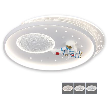BRILAGI - LED taklampa för barn ASTRO LED/80W/230V 3000/4500/6000K 48x52 cm