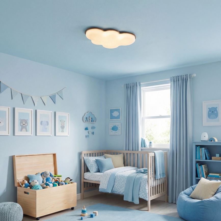 Brilagi - LED taklampa för barn CLOUD LED/54W/230V vit