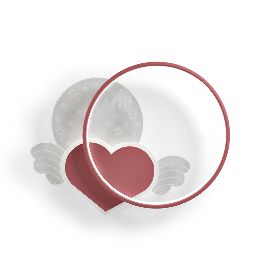 Brilagi - LED taklampa för barn LOVE LED/48W/230V 3000/4500/6000K rosa