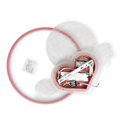 Brilagi - LED taklampa för barn LOVE LED/48W/230V 3000/4500/6000K rosa