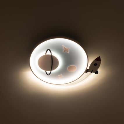 BRILAGI -LED taklampa för barn STARSHIP LED/64W/230V 3000/4500K blå