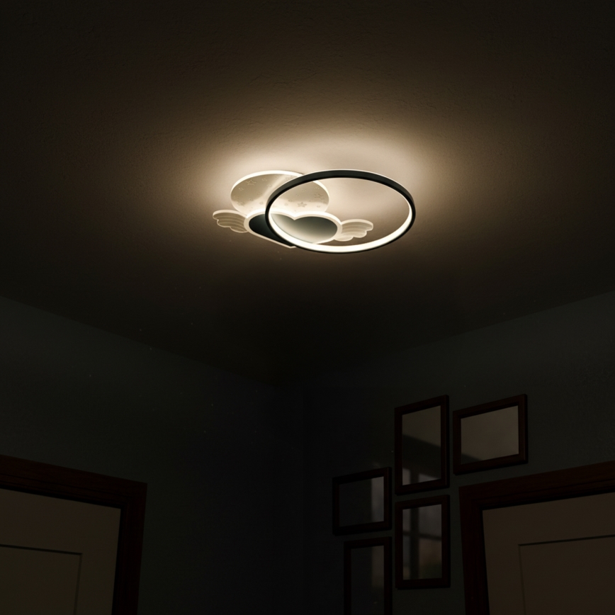 Brilagi - LED taklampa för barnrum LOVE LED/48W/230V 3000/4500/6000K blå