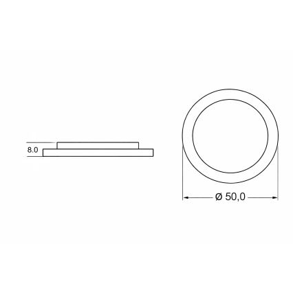 Brilagi - LED-taklampa för barn THUNDER LED/90W/230V 3000/4500/6000K Ø 50 cm