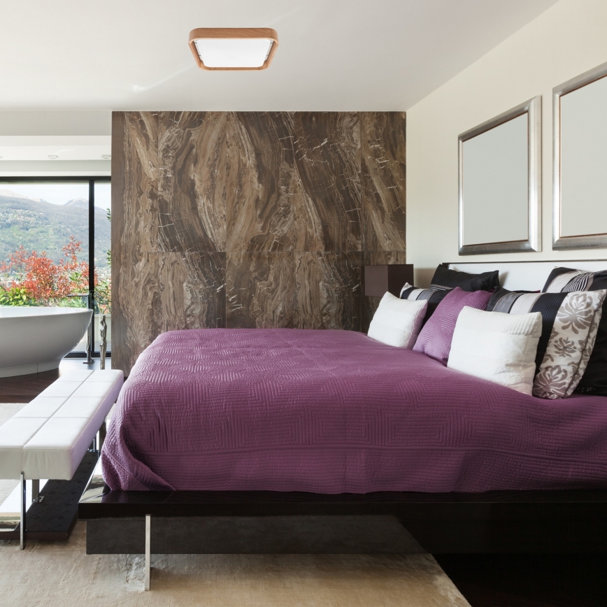 Brilagi - dimbar LED-taklampa MANAROLA CUBIC LED/24W/230V 45x45 cm 3000-6500K ek + fjärrkontroll