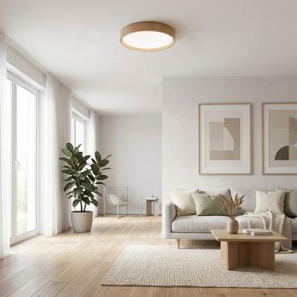Brilagi - LED taklampa MANAROLA PLAIN LED/24W/230V 4000K Ø 41 cm ek