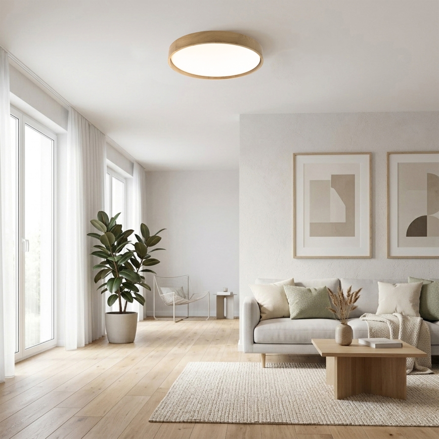 BRILAGI - LED taklampa MANAROLA PLAIN LED/36W/230V 3000K diam. 48 cm ek