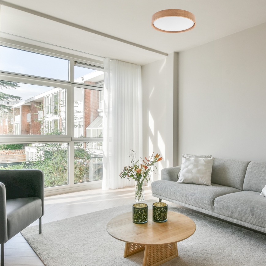 Brilagi - LED dimbar taklampa MANAROLA SMART LED/24W/230V 2700-6500K ek pr. 41 cm Wi-Fi + fjärrkontroll Tuya