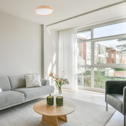 Brilagi - LED dimbar taklampa MANAROLA SMART LED/24W/230V 2700-6500K Ø 41 cm Wi-Fi + fjärrkontroll Tuya