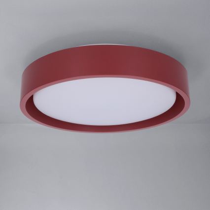 Brilagi - LED-taklampa MATTEO LED/24W/230V Ø 31 cm röd