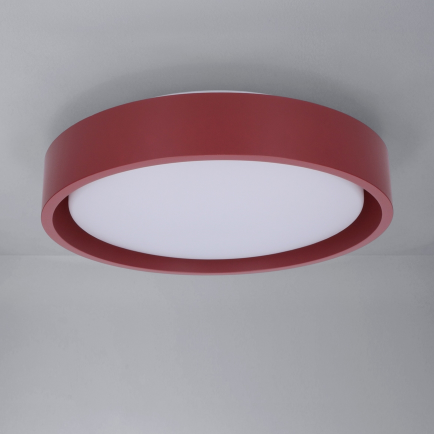 Brilagi - LED-taklampa MATTEO LED/24W/230V Ø 31 cm röd
