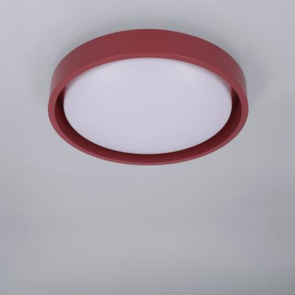 Brilagi - LED-taklampa MATTEO LED/24W/230V Ø 31 cm röd