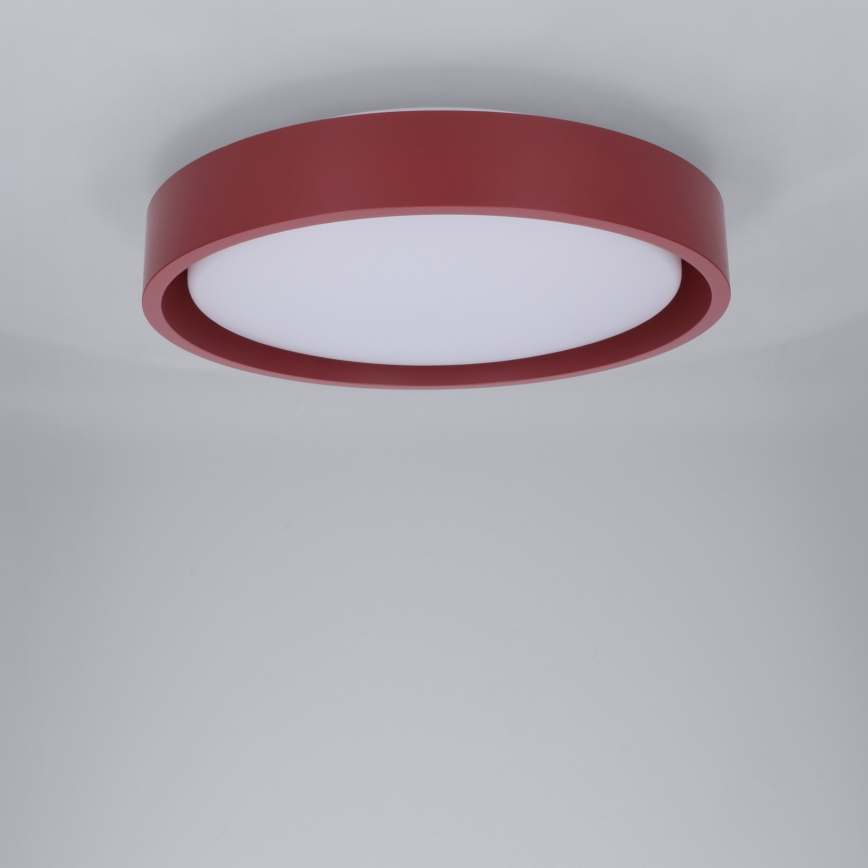 Brilagi - LED-taklampa MATTEO LED/24W/230V Ø 31 cm röd