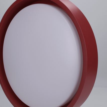 Brilagi - LED-taklampa MATTEO LED/24W/230V Ø 31 cm röd