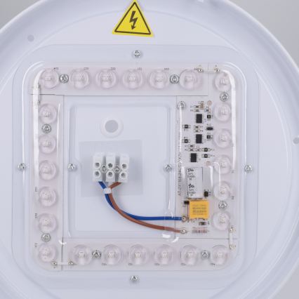 Brilagi - LED-taklampa MATTEO LED/24W/230V Ø 31 cm röd