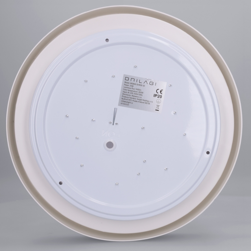 Brilagi - LED-taklampa MATTEO LED/24W/230V Ø 31 cm svart