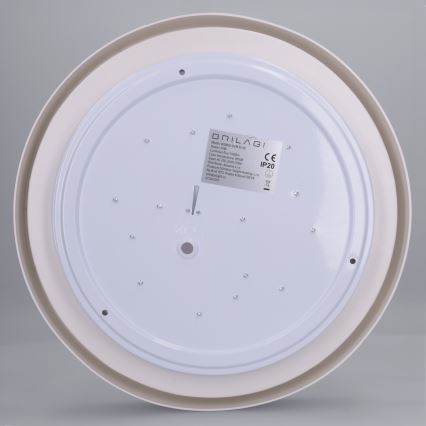Brilagi - LED taklampa MATTEO LED/24W/230V Ø 31 cm taupe