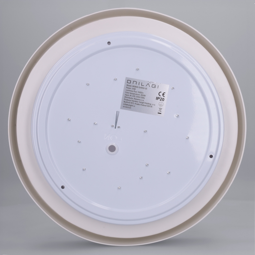 Brilagi - LED taklampa MATTEO LED/24W/230V Ø 31 cm taupe