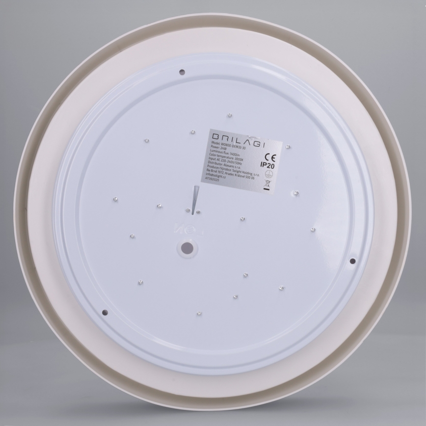 Brilagi - LED-taklampa MATTEO LED/24W/230V Ø 31 cm turkos