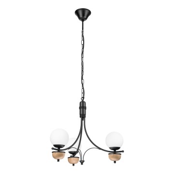 Brilagi - LED-taklampa med kedja COTTAGE 3xG9/40W/230V ek/vit