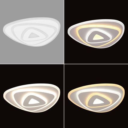 Brilagi - LED dimbar takarmatur MODERN MINI LED/45W/230V 3000-6000K 30x30 cm + fjärrkontroll