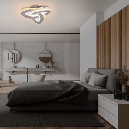 Brilagi - Dimmbar LED-taklampa MODERN MINI LED/49W/230V 3000-6000K 30x30 cm + fjärrkontroll