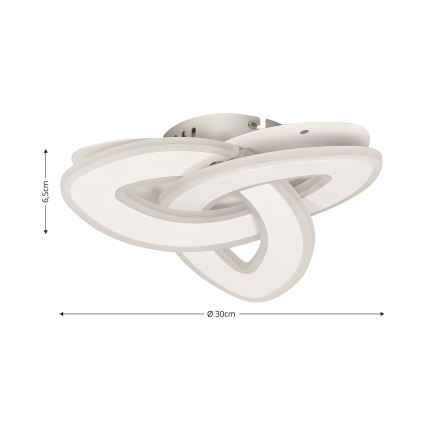 Brilagi - Dimmbar LED-taklampa MODERN MINI LED/49W/230V 3000-6000K 30x30 cm + fjärrkontroll