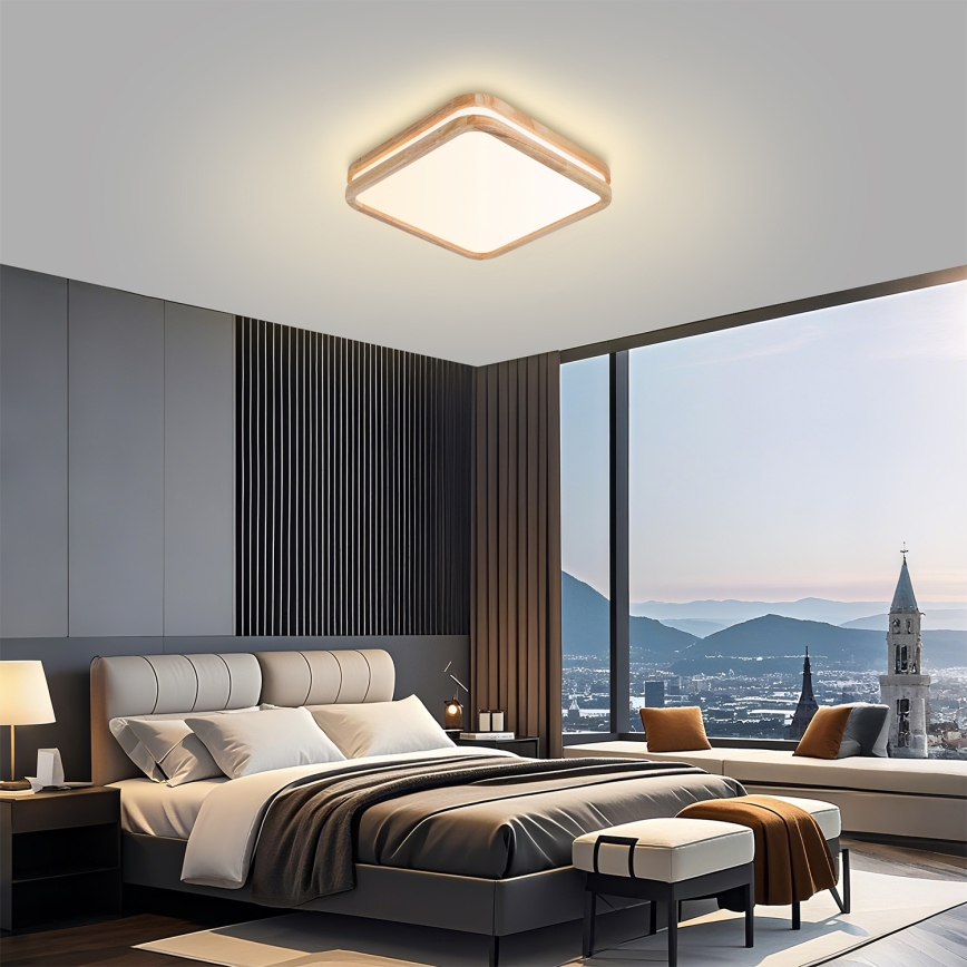 BRILAGI - LED-taklampa MOLINA SQUARE LED/32W/230V 3000/4000/6000K ek 30x30 cm