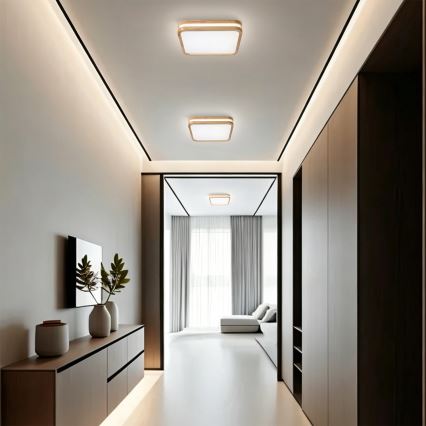 BRILAGI - LED-taklampa MOLINA SQUARE LED/32W/230V 3000/4000/6000K ek 30x30 cm