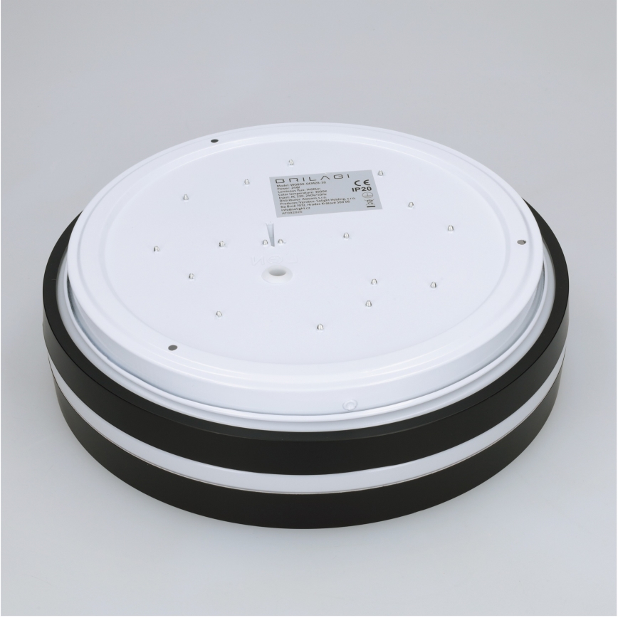 Brilagi - LED taklampa NAOMI LED/24W/230V Ø 28,5 cm svart
