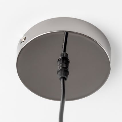 Brilagi - LED-taklampa på vajer MILLA 6xG9/3W/230V svart krom/guld