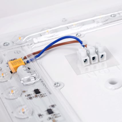 Brilagi - LED taklampa PILANA LED/24W/230V ek/svart 32x32 cm