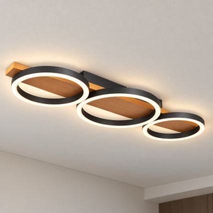 BRILAGI - LED-taklampa PLANK LED/28W/230V 4000K 25x70 cm trä
