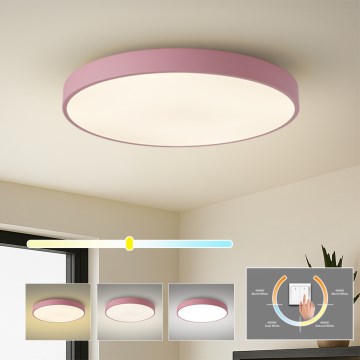 Brilagi - LED taklampa POOL LED/100W/230V 3000/4000/6000K Ø 80 cm, rosa