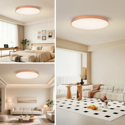 BRILAGI - LED Taklampa POOL LED/128W/230V 3000/4000/6000K Ø 100 cm bronsfärgad