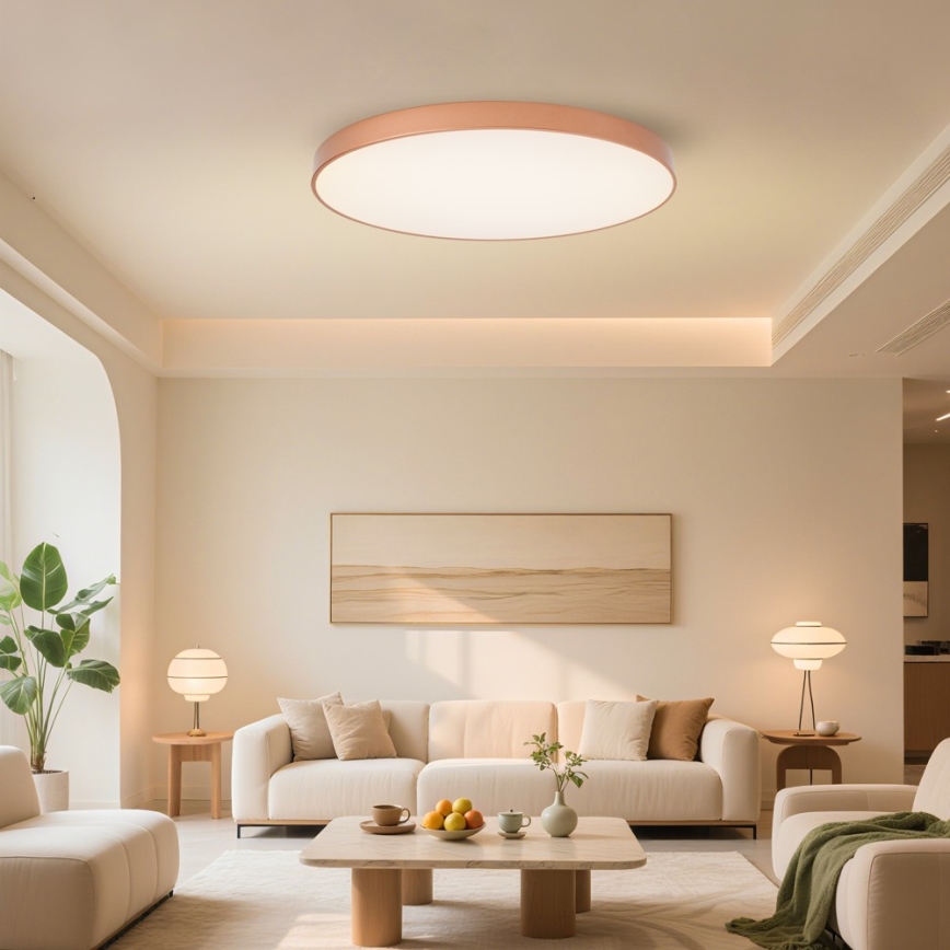 BRILAGI - LED Taklampa POOL LED/128W/230V 3000/4000/6000K Ø 100 cm bronsfärgad