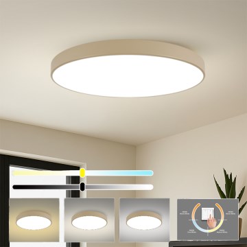 Brilagi - LED taklampa POOL LED/180W/230V 3000/4000/6000K Ø 120 cm beige