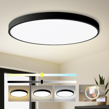 Brilagi - LED taklampa POOL LED/180W/230V 3000/4000/6000K Ø 120 cm svart