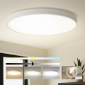Brilagi - LED-taklampa POOL LED/180W/230V 3000/4000/6000K Ø 120 cm vit