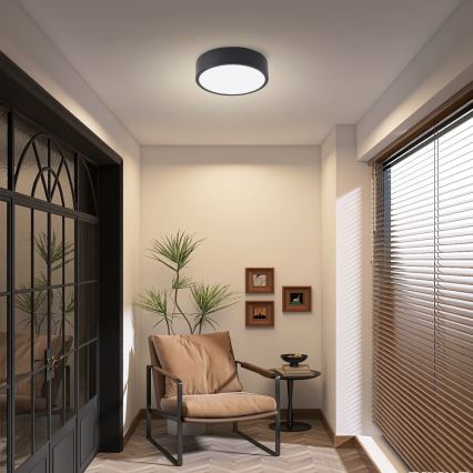 Brilagi - LED taklampa POOL LED/18W/230V 3000/4000/6000K Ø 20 cm svart