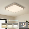 Brilagi - LED-taklampa POOL LED/36W/230V 3000/4000/6000K 40x40 cm beige