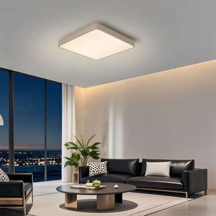 Brilagi - LED-taklampa POOL LED/36W/230V 3000/4000/6000K 40x40 cm beige